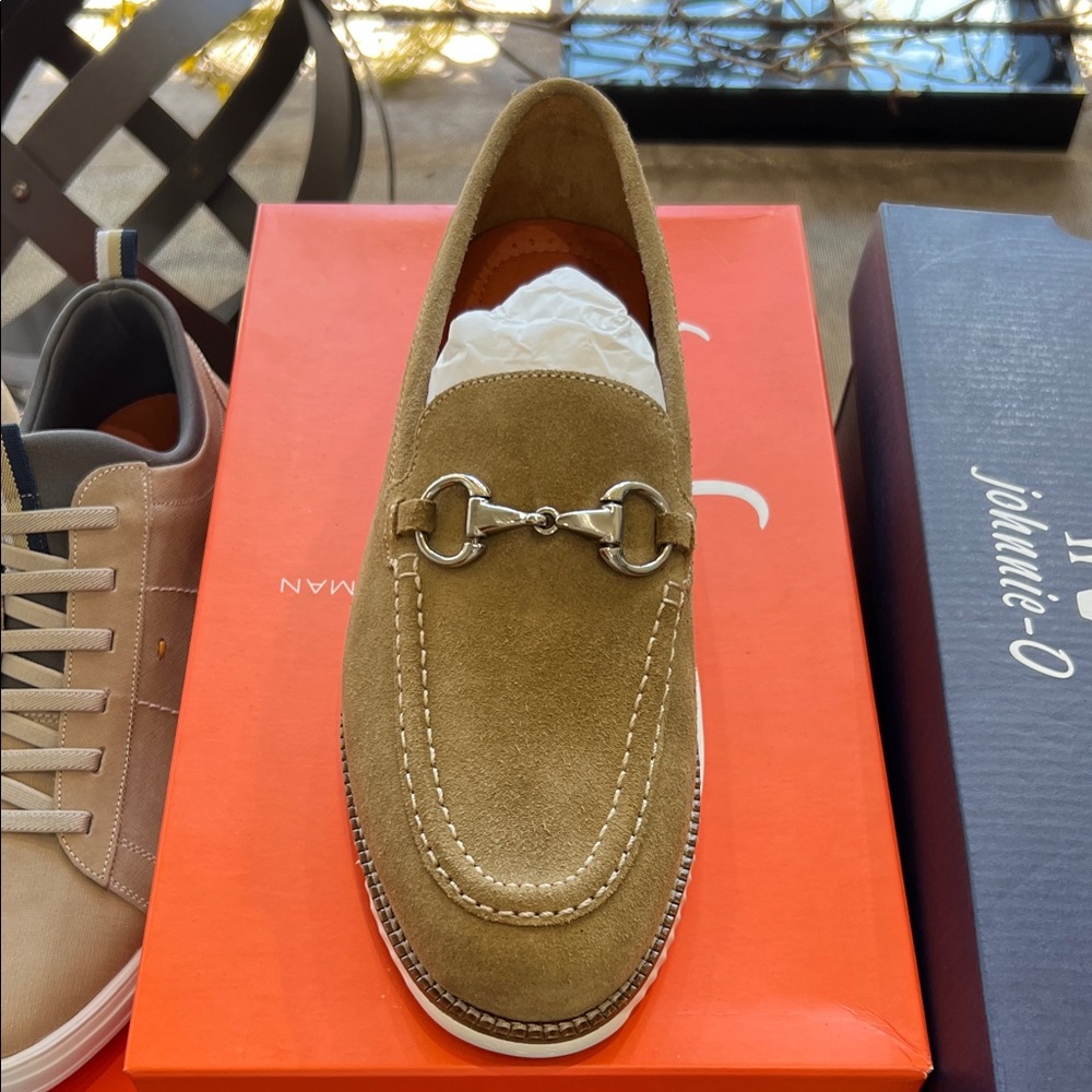Martin Dingman Suede Loafers